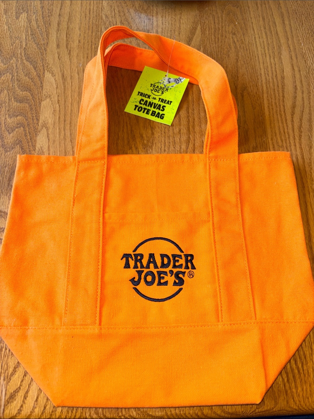 Trader Joe’s Trick-or-Treat Canvas Mini Tote Bag